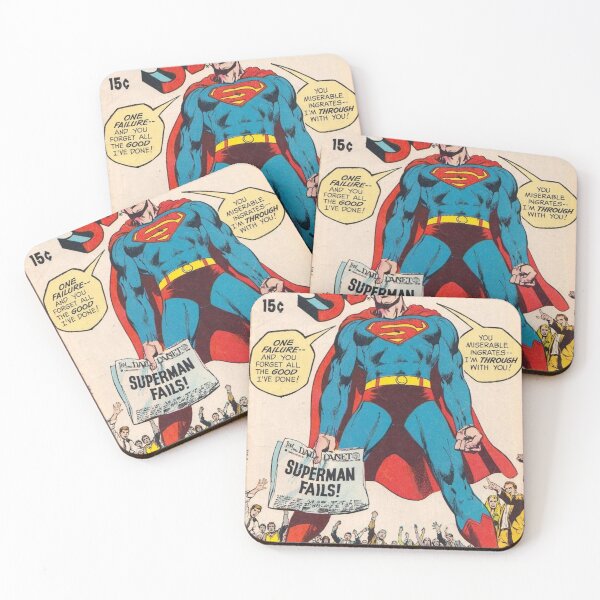 Artikelvorschau, DC Comics Superman Vintage Comic Original Custom Poster Art Tee entworfen und verkauft von Cool Robot Bro..