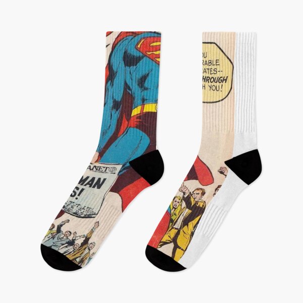 Item preview, DC Comics Superman Vintage Comic Original Custom Poster Art Tee designed and sold by Cool Robot Bro..