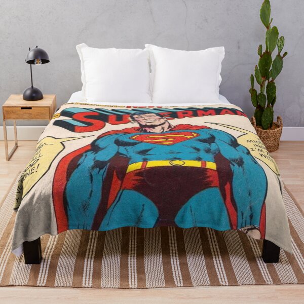 Artikelvorschau, DC Comics Superman Vintage Comic Original Custom Poster Art Tee entworfen und verkauft von Cool Robot Bro..