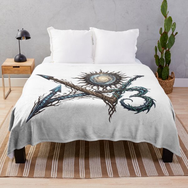 Item preview, AO3 Fanfiction Dark Fantasy Dragon Runes Sun designed and sold by Luz M. Oroño.