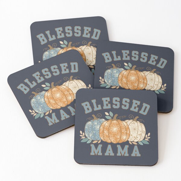 Item preview, Blessed Mama, Fall Pumpkins, Mom Thanksgiving, Autumn Season designed and sold by Forevermore.