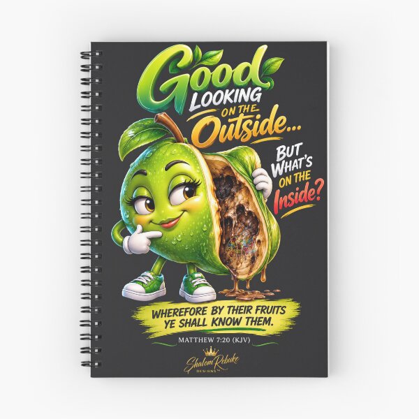 Item preview, Good-Looking on the Outside, But What Is on the Inside? — Matthew 7:20 designed and sold by ShalomRebuke.