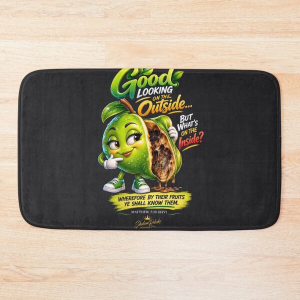 Item preview, Good-Looking on the Outside, But What Is on the Inside? — Matthew 7:20 designed and sold by ShalomRebuke.