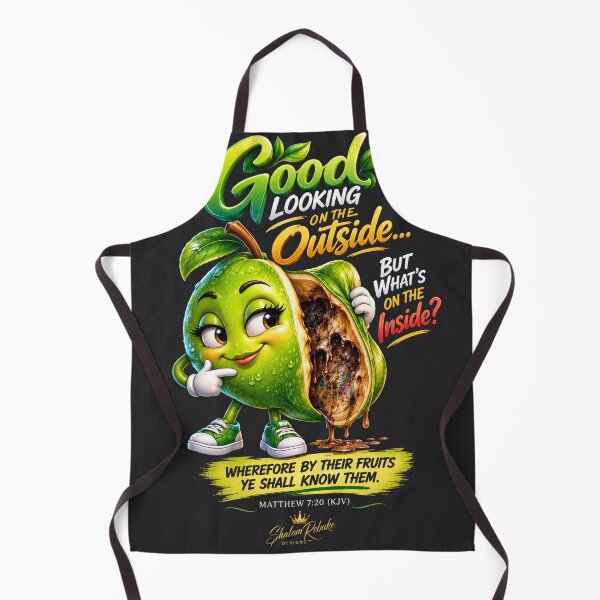 Item preview, Good-Looking on the Outside, But What Is on the Inside? — Matthew 7:20 designed and sold by ShalomRebuke.