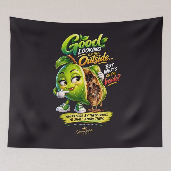 Item preview, Good-Looking on the Outside, But What Is on the Inside? — Matthew 7:20 designed and sold by ShalomRebuke.