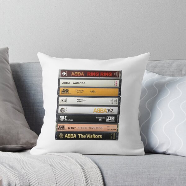 Item preview, ABBA - Collected Albums, Vintage Cassette Print designed and sold by Mr Mustard Prints.