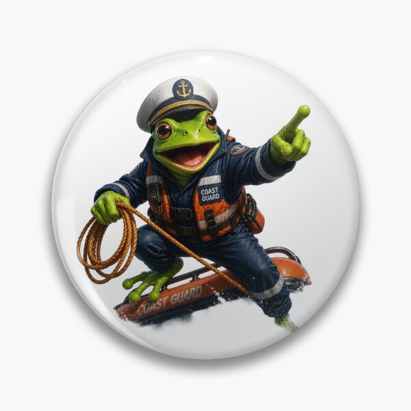 Item preview, Coastguard frog designed and sold by Blackthorn515.
