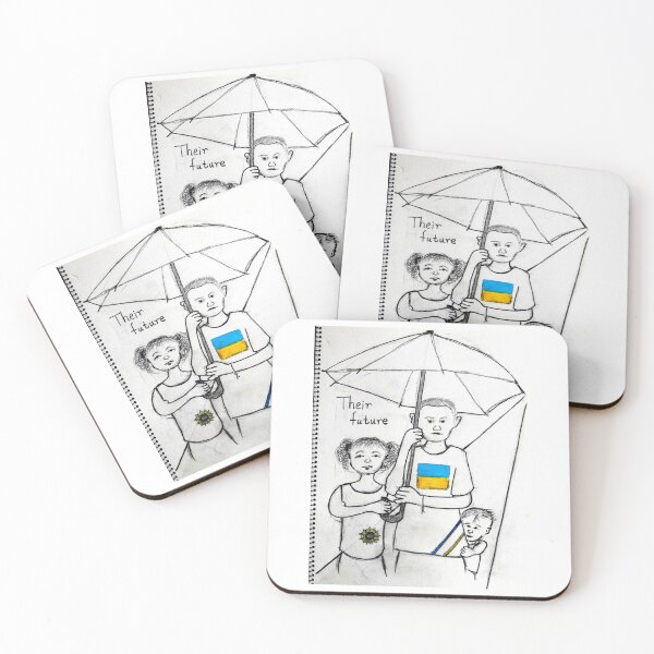 Item preview, Stand With Ukraine: Their Future designed and sold by SamuraiSixCoin.