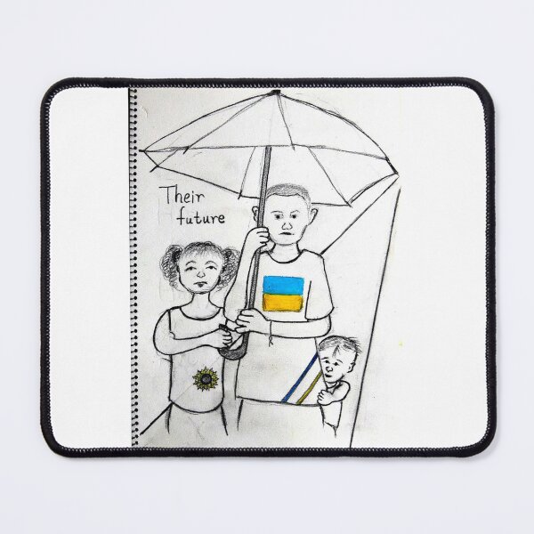 Item preview, Stand With Ukraine: Their Future designed and sold by SamuraiSixCoin.
