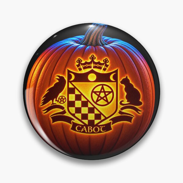 Item preview, Cabot Crest Samhain Pumpkin designed and sold by Cabot Kent  Hermetic Temple.