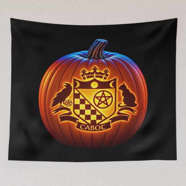 Item preview, Cabot Crest Samhain Pumpkin designed and sold by Cabot Kent  Hermetic Temple.