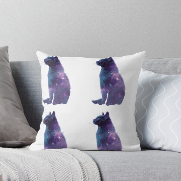 Item preview, Cosmic Galaxy Cat Nebula Space Art  designed and sold by LC&LCPlatform.