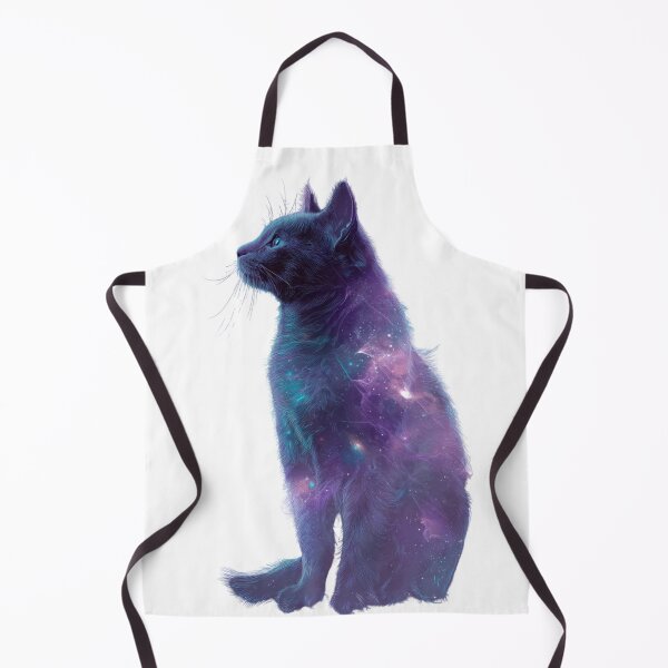Item preview, Cosmic Galaxy Cat Nebula Space Art  designed and sold by LC&LCPlatform.