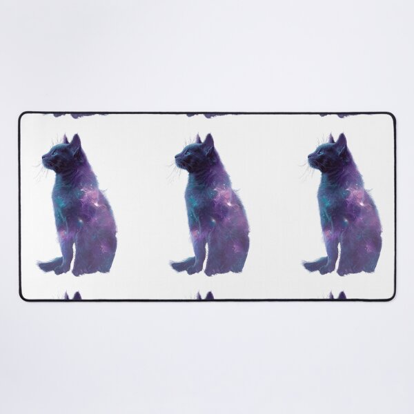 Item preview, Cosmic Galaxy Cat Nebula Space Art  designed and sold by LC&LCPlatform.
