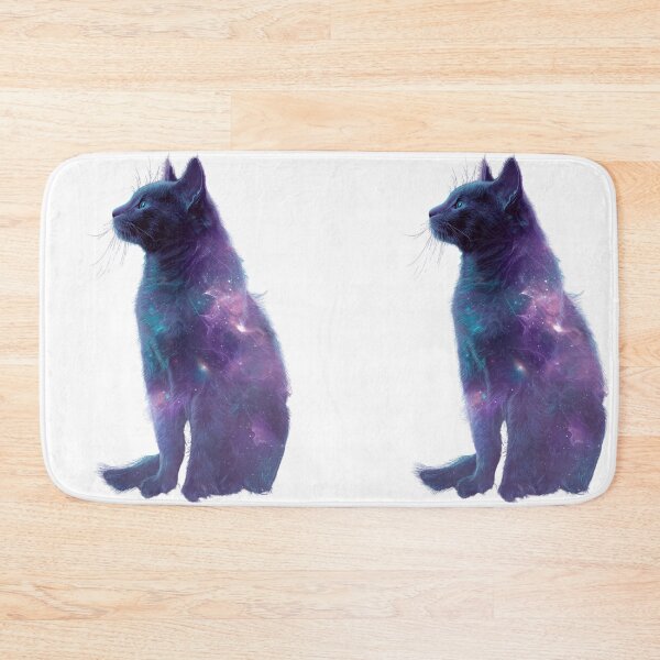 Item preview, Cosmic Galaxy Cat Nebula Space Art  designed and sold by LC&LCPlatform.