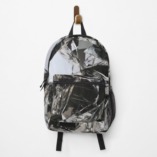 Item preview, Shattered Chrome – Abstract Broken Glass designed and sold by AlfiB.