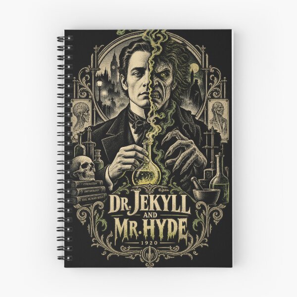 Item preview, Dr. Jekyll and Mr. Hyde — The Dual Nature of Man designed and sold by Cohaagens Bazaar.