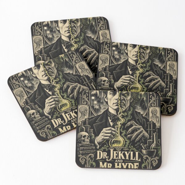 Item preview, Dr. Jekyll and Mr. Hyde — The Dual Nature of Man designed and sold by Cohaagens Bazaar.