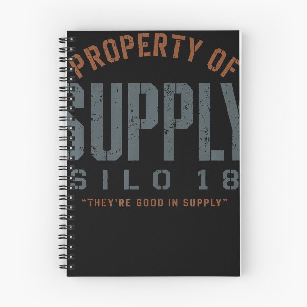 Item preview, Property Of Supply Silo 18 They'Re Good In Supply Ruststeel designed and sold by Tomtomatos.