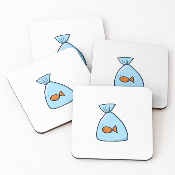 Item preview, fish bag designed and sold by Borublue.