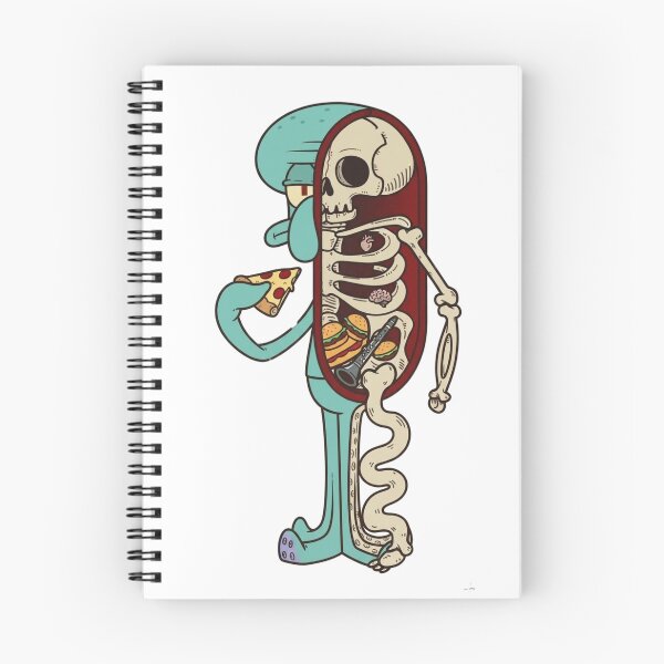 Item preview, Squidward skull designed and sold by LadyCartoon.