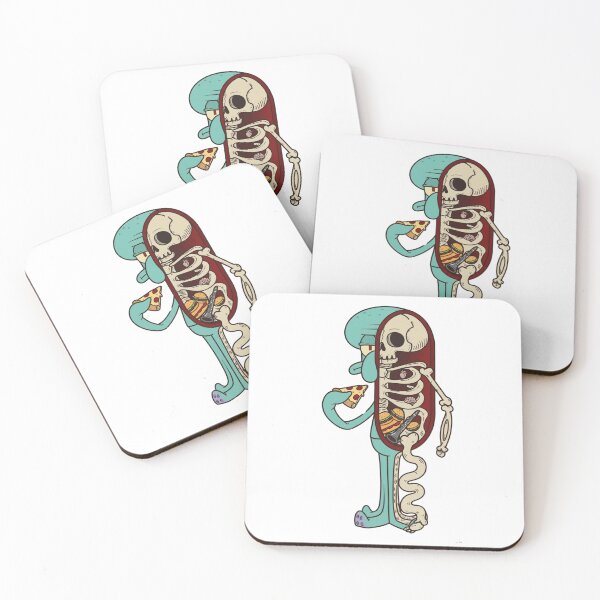 Item preview, Squidward skull designed and sold by LadyCartoon.