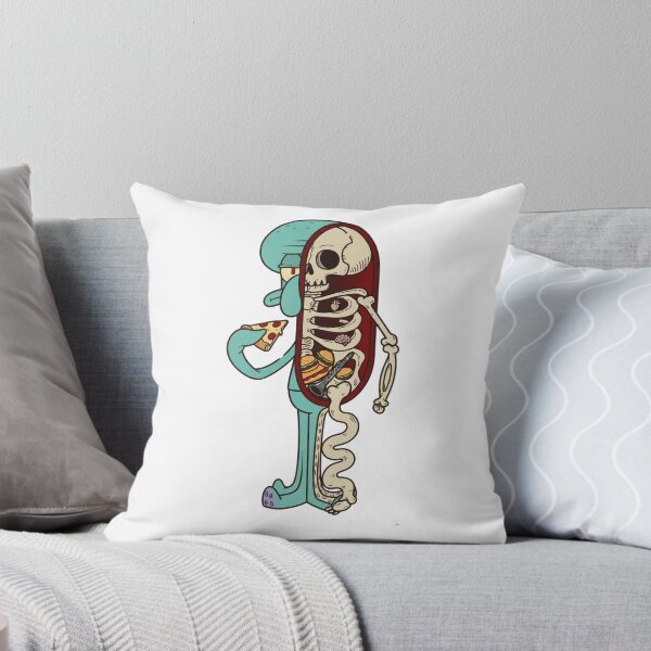 Item preview, Squidward skull designed and sold by LadyCartoon.