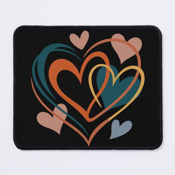 Item preview, Minimalist abstract heart design featuring layered lines in a simple, elegant style. designed and sold by ElegantOutlines.