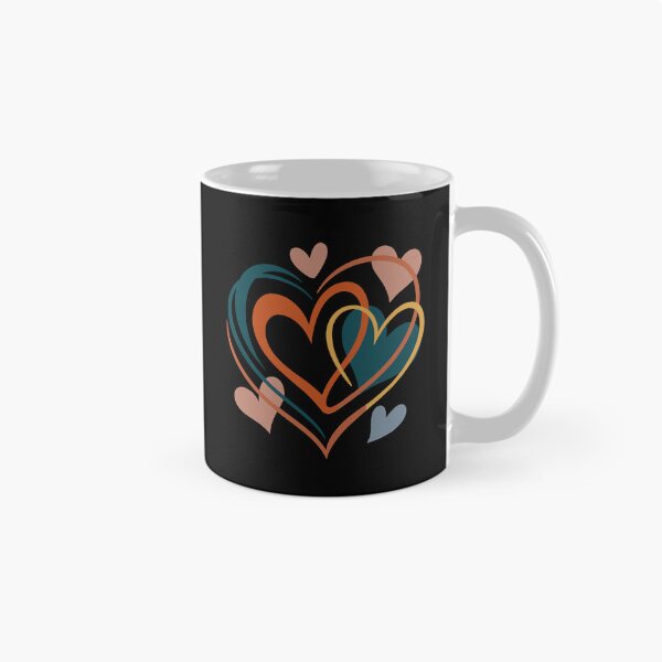 Item preview, Minimalist abstract heart design featuring layered lines in a simple, elegant style. designed and sold by ElegantOutlines.