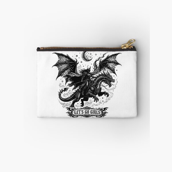 Item preview, Dark Fantasy Dragon Rider Gothic Moon Dragon Medieval Fantasy designed and sold by Rtcraftani.