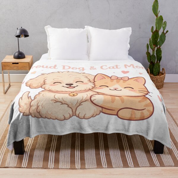 Item preview, Proud dog and cat mom. designed and sold by Valgasnews011.