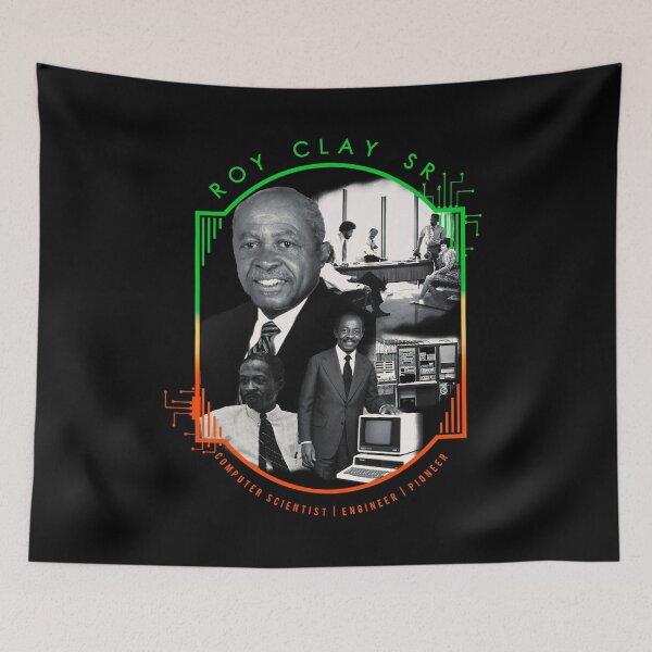 Item preview, Roy Clay Sr. tribute, black history, computer engineer, personal computer  designed and sold by AW2 Designs.