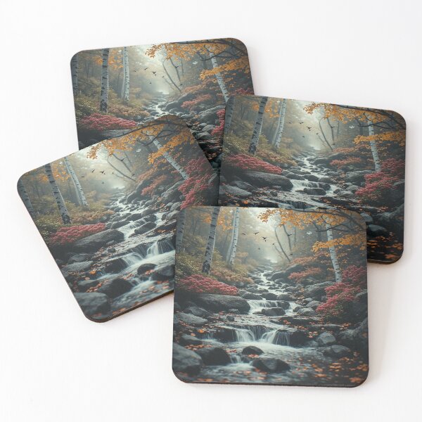 Item preview, Birches by the creek designed and sold by CreekSideCreat.