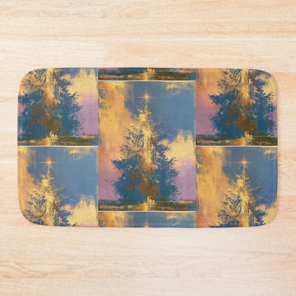Item preview, Pastel Gilded Christmas Tree card designed and sold by MendaciousMina.