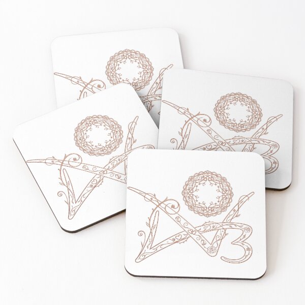 Item preview, AO3 Fanfiction Romance Rose Gold Lace Roses designed and sold by Luz M. Oroño.