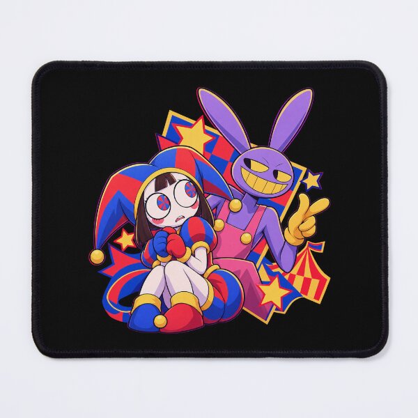 Item preview, Pomni & Jax The Amazing Digital Circus Colorful Cartoon Design designed and sold by Rosteri.