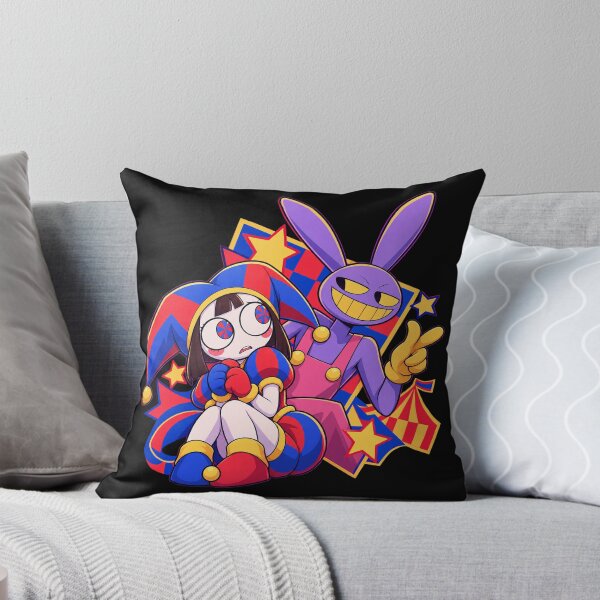 Item preview, Pomni & Jax The Amazing Digital Circus Colorful Cartoon Design designed and sold by Rosteri.