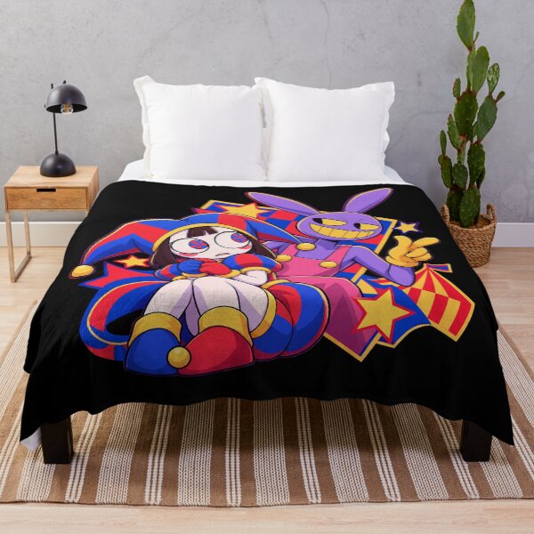 Item preview, Pomni & Jax The Amazing Digital Circus Colorful Cartoon Design designed and sold by Rosteri.