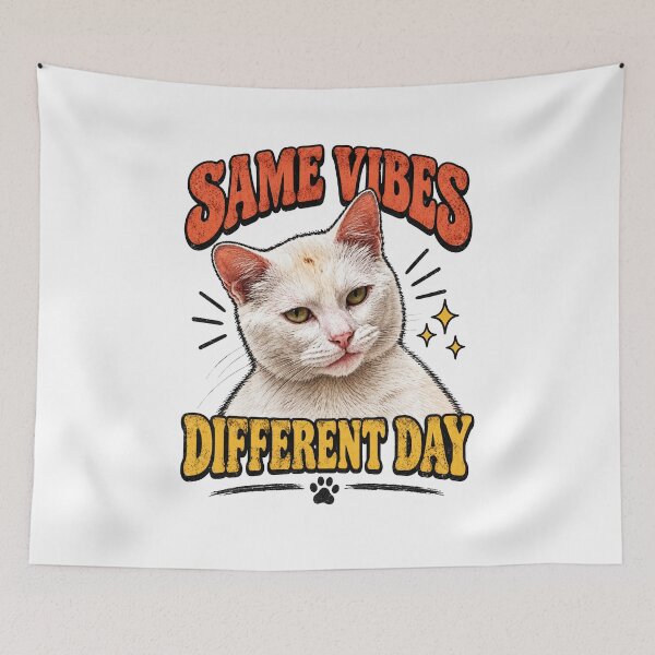 Item preview,  White cat meme | White street cat designed and sold by TeeARTHY.