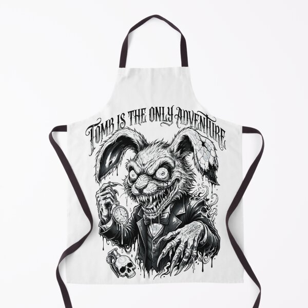 Item preview, Time Is the Only Adventure - Dark Gothic Rabbit Horror Art designed and sold by TUMBAJULCA.