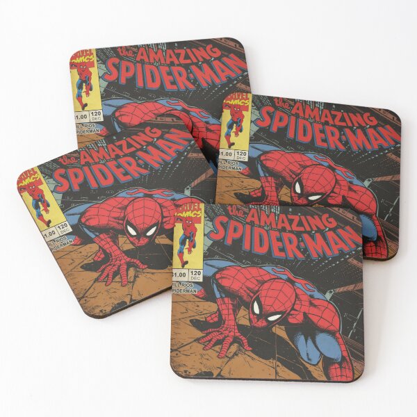 Item preview, Marvel Amazing Spiderman Comics Comic Book Original Custom Vintage Movie Poster Art designed and sold by Cool Robot Bro..