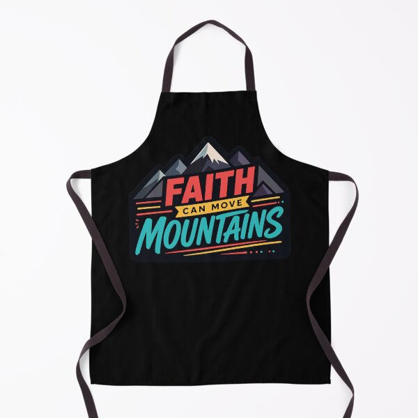 Item preview, Matthew 17:20 Faith Can Move Mountains designed and sold by plushism.