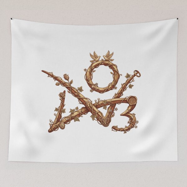 Item preview, AO3 Fanfiction Doves Roses Ivy Vintage Romance designed and sold by Luz Oroño.