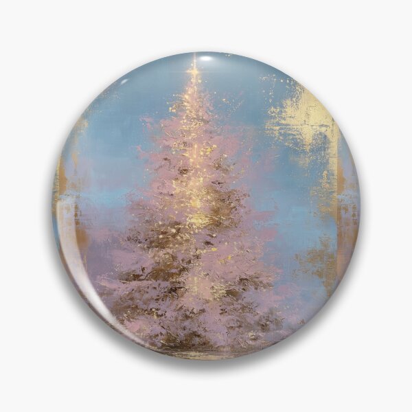 Item preview, Pastel Gilded Christmas Tree card designed and sold by MendaciousMina.