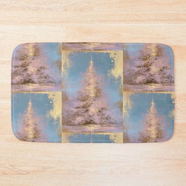 Item preview, Pastel Gilded Christmas Tree card designed and sold by MendaciousMina.