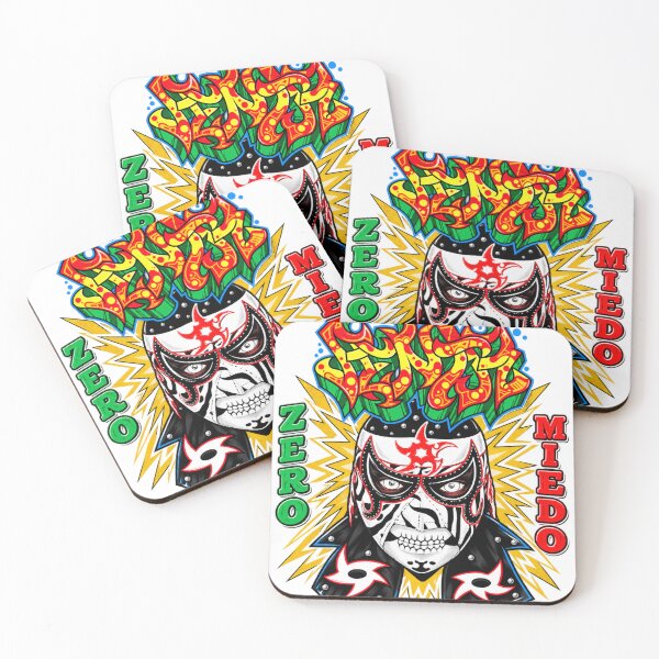 Item preview, Graffiti Zero Miedo Lucha designed and sold by RedEqualsGreen.