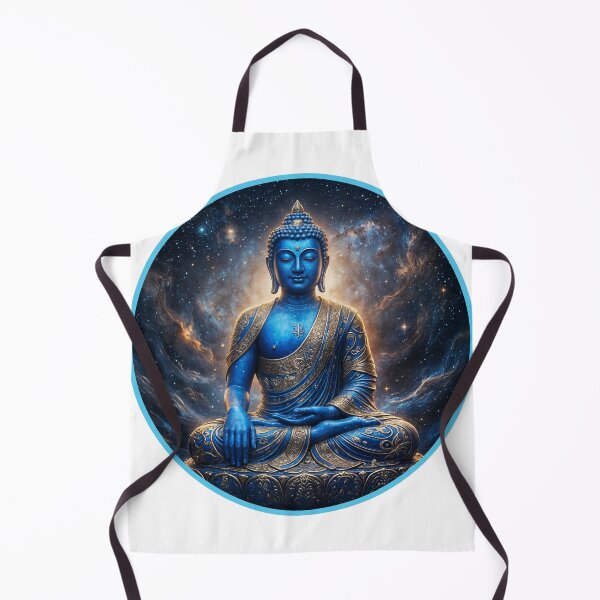 Item preview, Cosmic Medicine Buddha Cosmic Galaxy Spiritual Graphic designed and sold by NotSoSubtleRosiePeas.