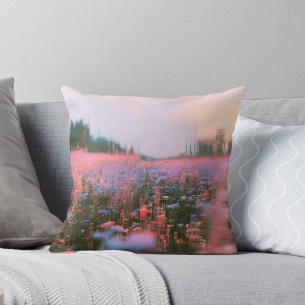 Item preview, Digital Wildflowers – Dreamy Glitch Meadow designed and sold by AlfiB.