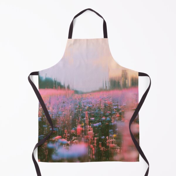 Item preview, Digital Wildflowers – Dreamy Glitch Meadow designed and sold by AlfiB.