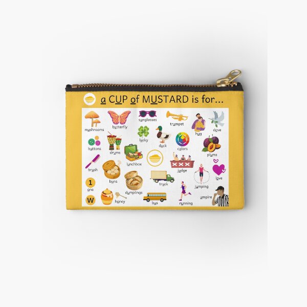 Item preview, a CUP of MUSTARD is for...  Picture Dictionary designed and sold by ColorVowel.